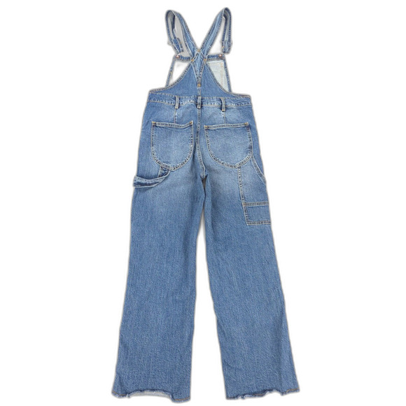 ANTHROPOLOGIE Pilcro The Lex Denim Overalls Jean Jumpsuit Western 90s Boho Y2k - Picture 5 of 9